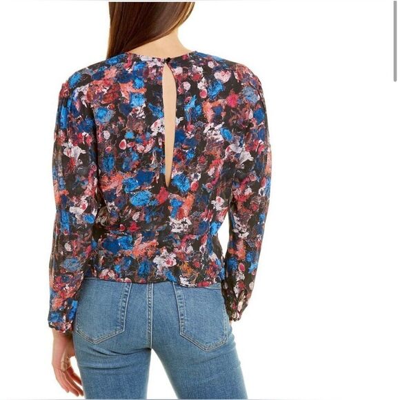 IRO Wolnie floral Top. Small - Picture 3 of 3